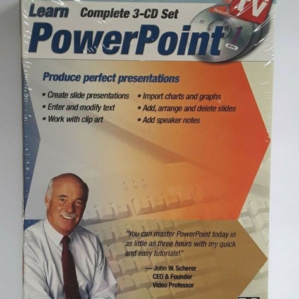 Video Professor Learn Power Point Powerpoint New - Picture 4 of 8